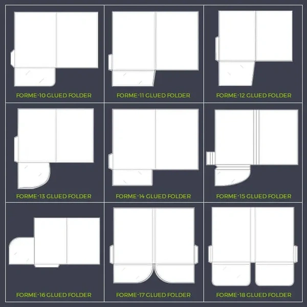  To - Fit A4 Glued Folder Form - 10to18