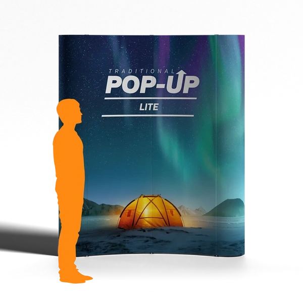  Traditional - Pop - Up - Lite - Curved - 2x3 4